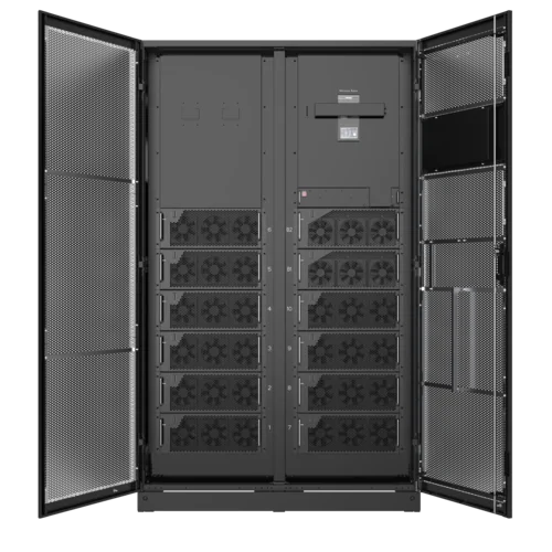 Шасси модульного источника бесперебойного питания он-лайн SNR серии SM 1000кВА (10 слотов для силовых модулей 100кВА), 3ф:3ф, 10.4"LCD, IP20